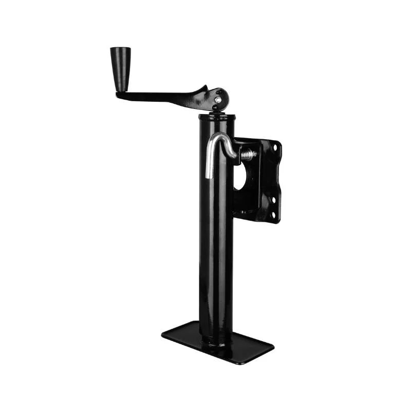 Top Wind Trailer Jack with Swivel Plate