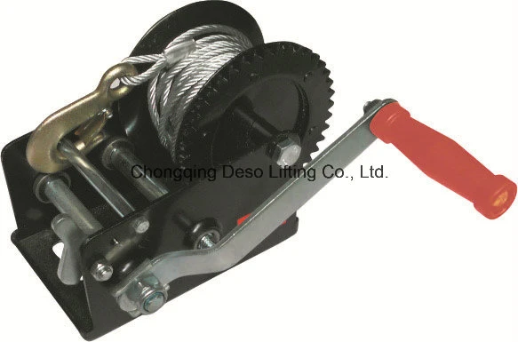 Portable Steel Cable Manual Hand Winch